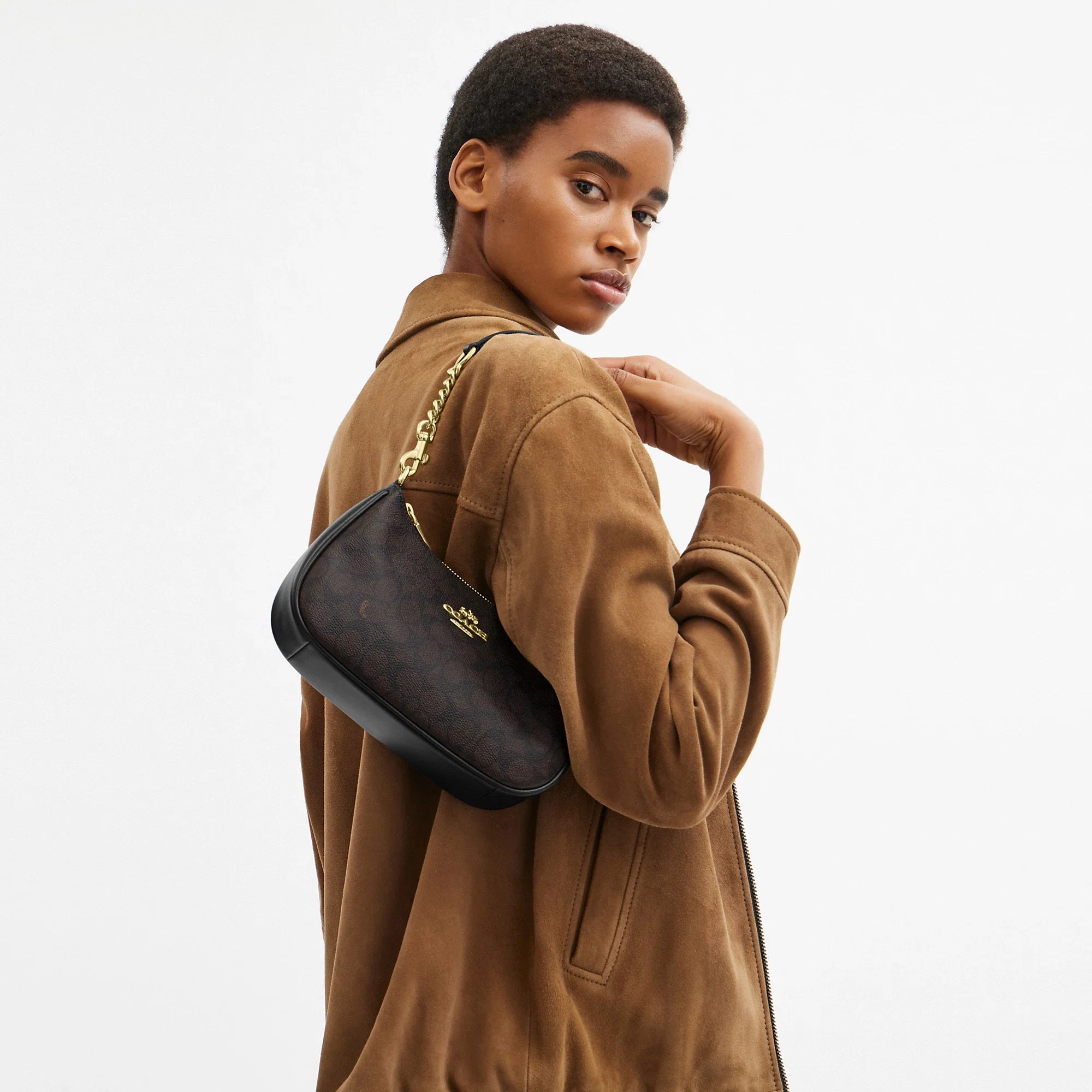 Coach Outlet Teri Shoulder Bag In Signature Canvas