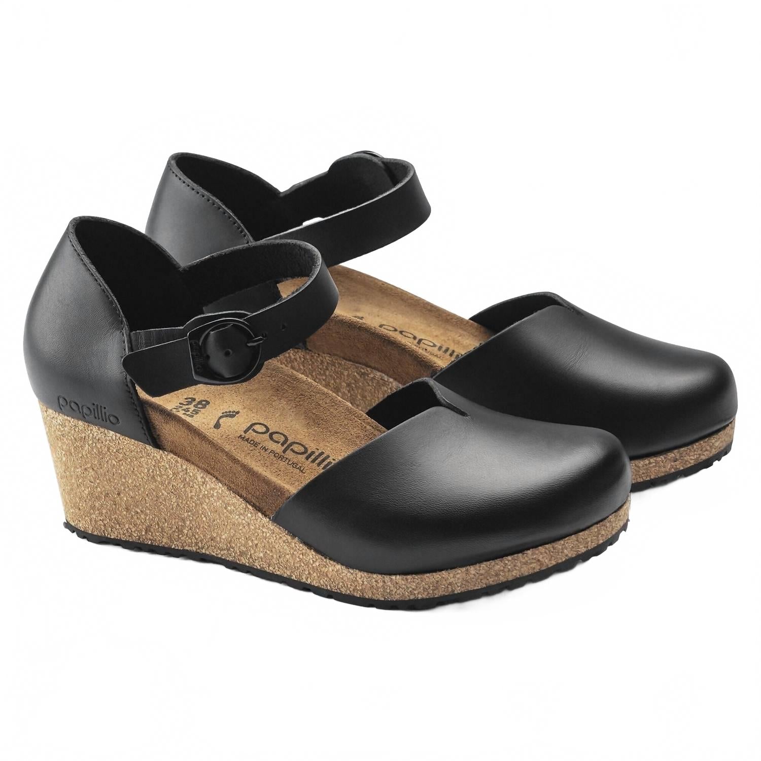 Women's Mary Ring Wedge In Black