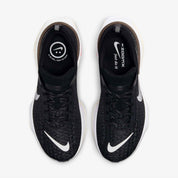 Women's Zoomx Invincible Run Flyknit 3 Running Shoes In Black Dark Grey White