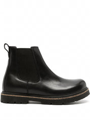 Men's Highwood Leather Chelsea Boots In Black
