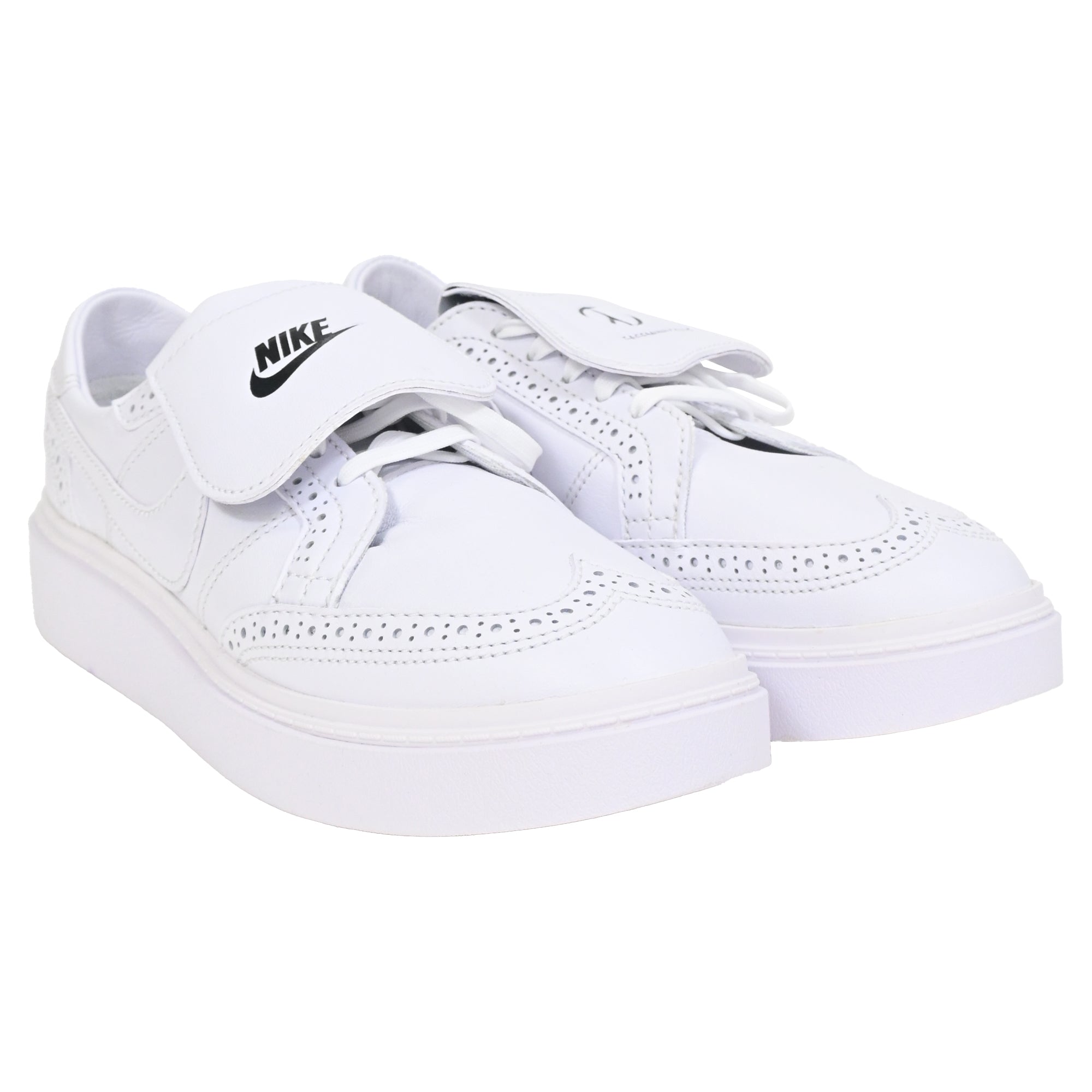 Nike Kwondo 1 G-Dragon Peaceminusone Triple Sneakers in White Leather