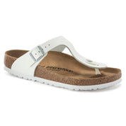 Women's Gizeh Leather Sandal In White