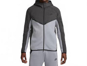 Tech Fleece Full Zip Windrunner Jacket In Grey/black
