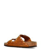 Arizona Rivet Brown Suede Two-Strap