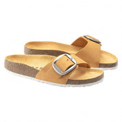 Women's Madrid Big Buckle Sandal In Apricot