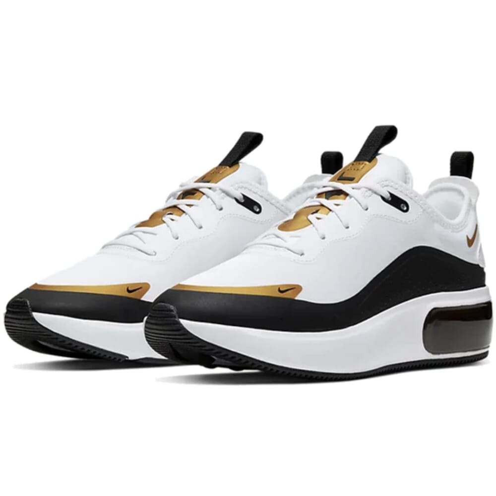 Nike Air Max DIA White/Black-Metallic Gold  AQ4312-107 Women's