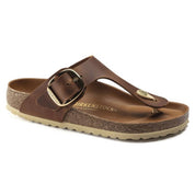 Women's Gizeh Big Buckle Sandal In Cognac
