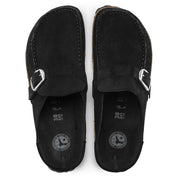 Women's Buckley Clog In Black Suede
