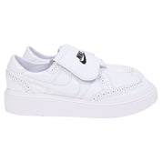 Nike Kwondo 1 G-Dragon Peaceminusone Triple Sneakers in White Leather