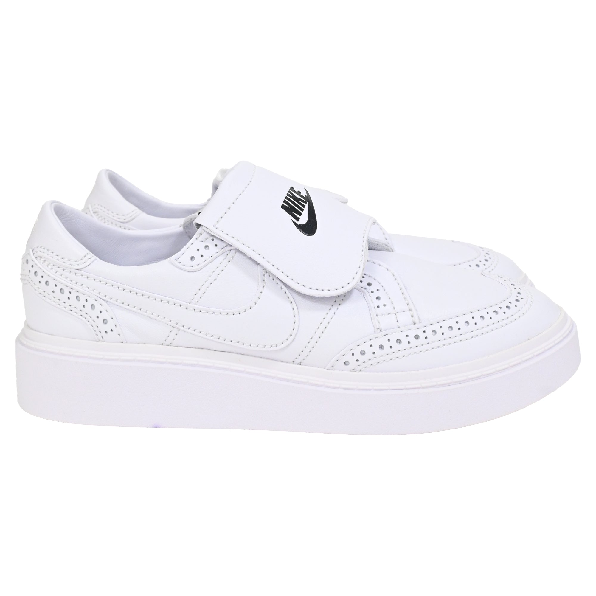 Nike Kwondo 1 G-Dragon Peaceminusone Triple Sneakers in White Leather
