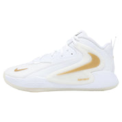 Nike Zoom Hyperset 2 White / White - Metallic Gold  FQ7070-104 Men's
