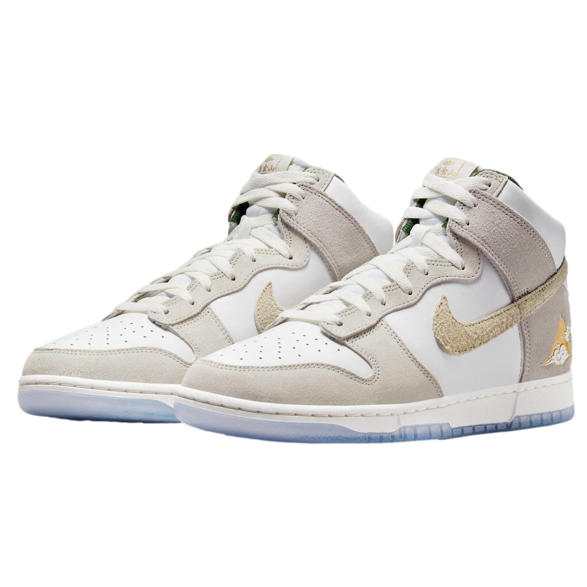 Men's Nike Dunk Hi Premium Summit White/Desert Ore FD0776-100