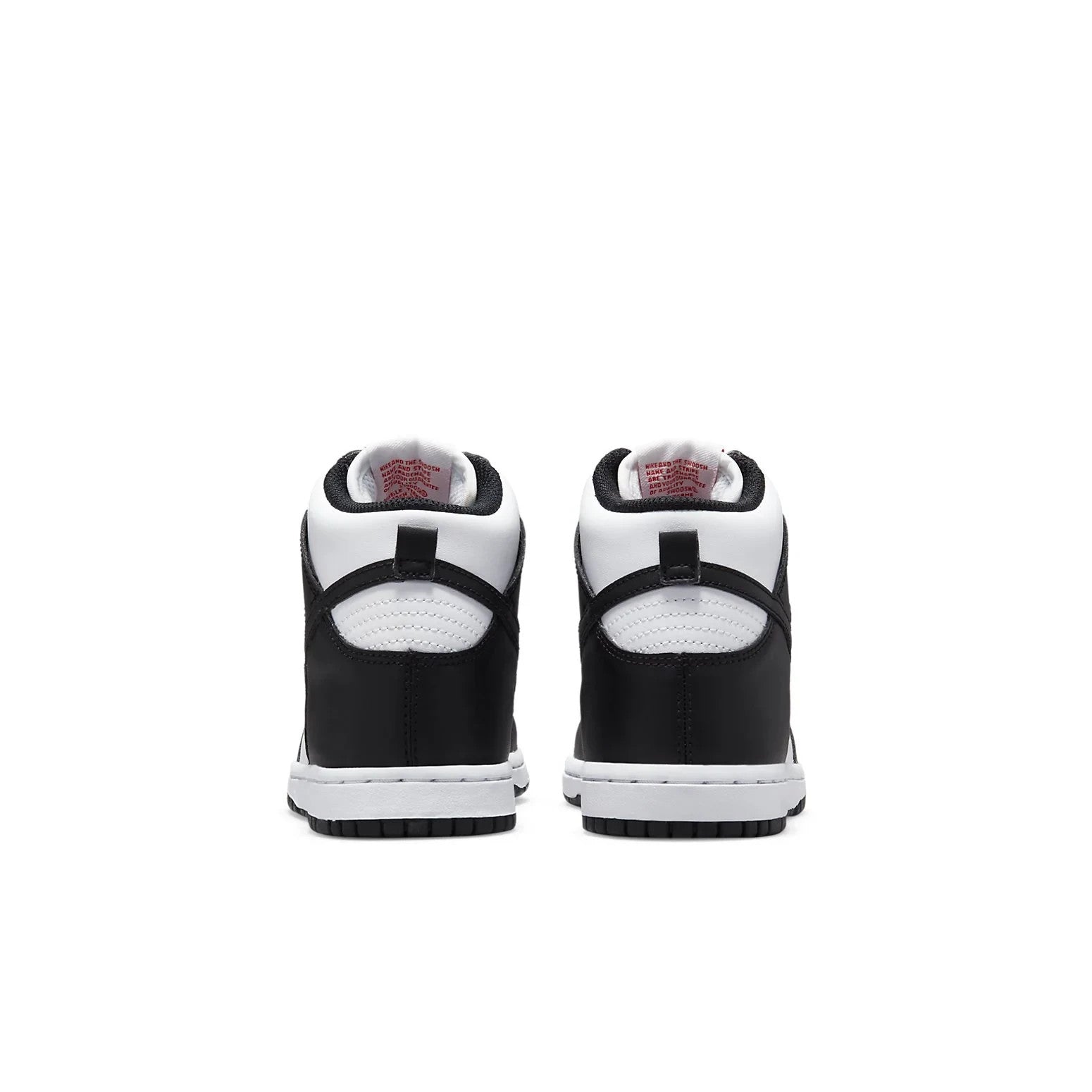 Nike Dunk High "Panda" DD2314-103 Sneaker Kids US  White Black Lifestyle Shoes