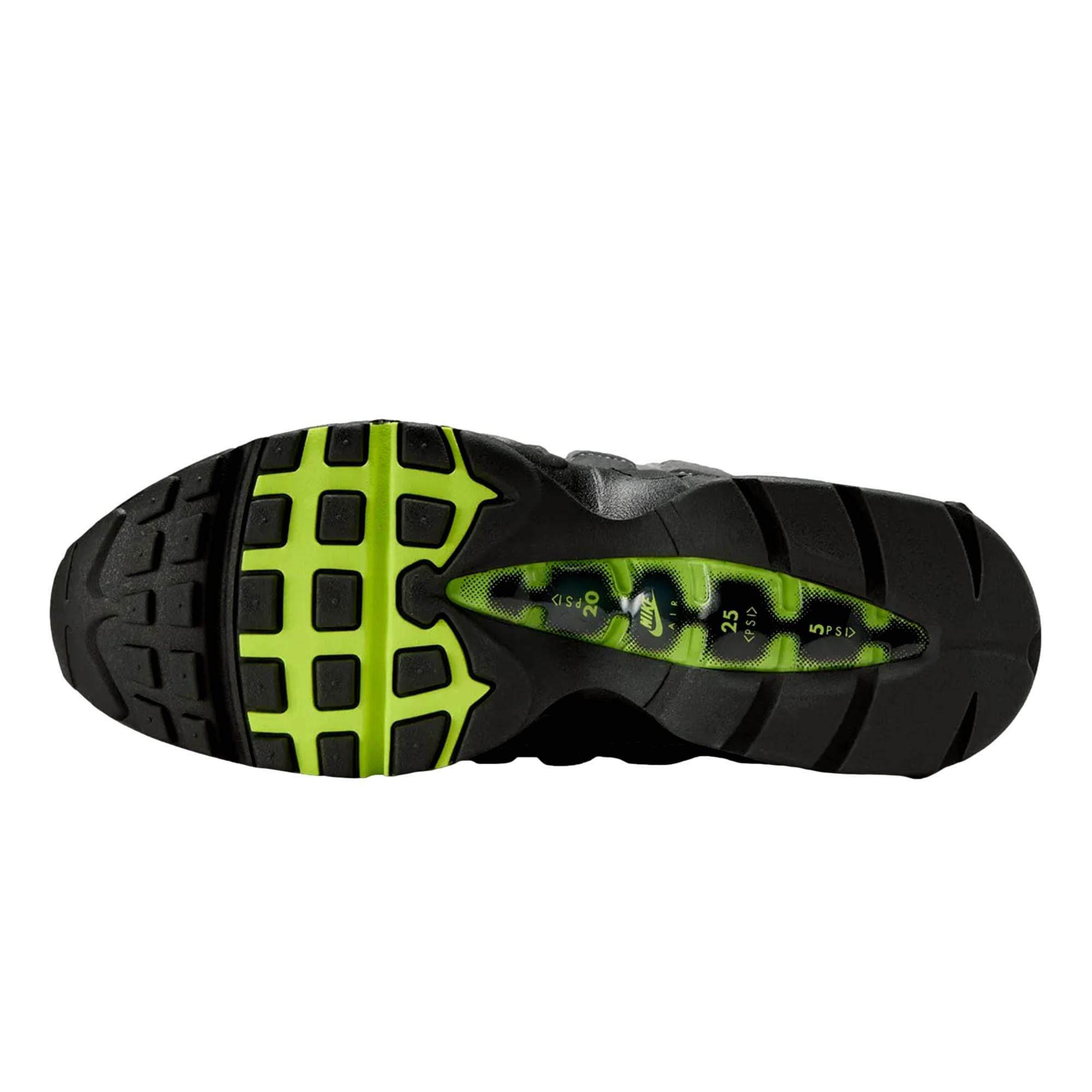 Nike Air Max 95 OG Black / Neon Yellow - Cool Grey  HM4740-001 Men's