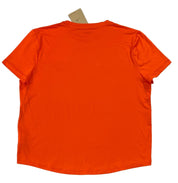Nike One Classic Top Women's Orange Dri-Fit Short Sleeve Activewear DSGL473