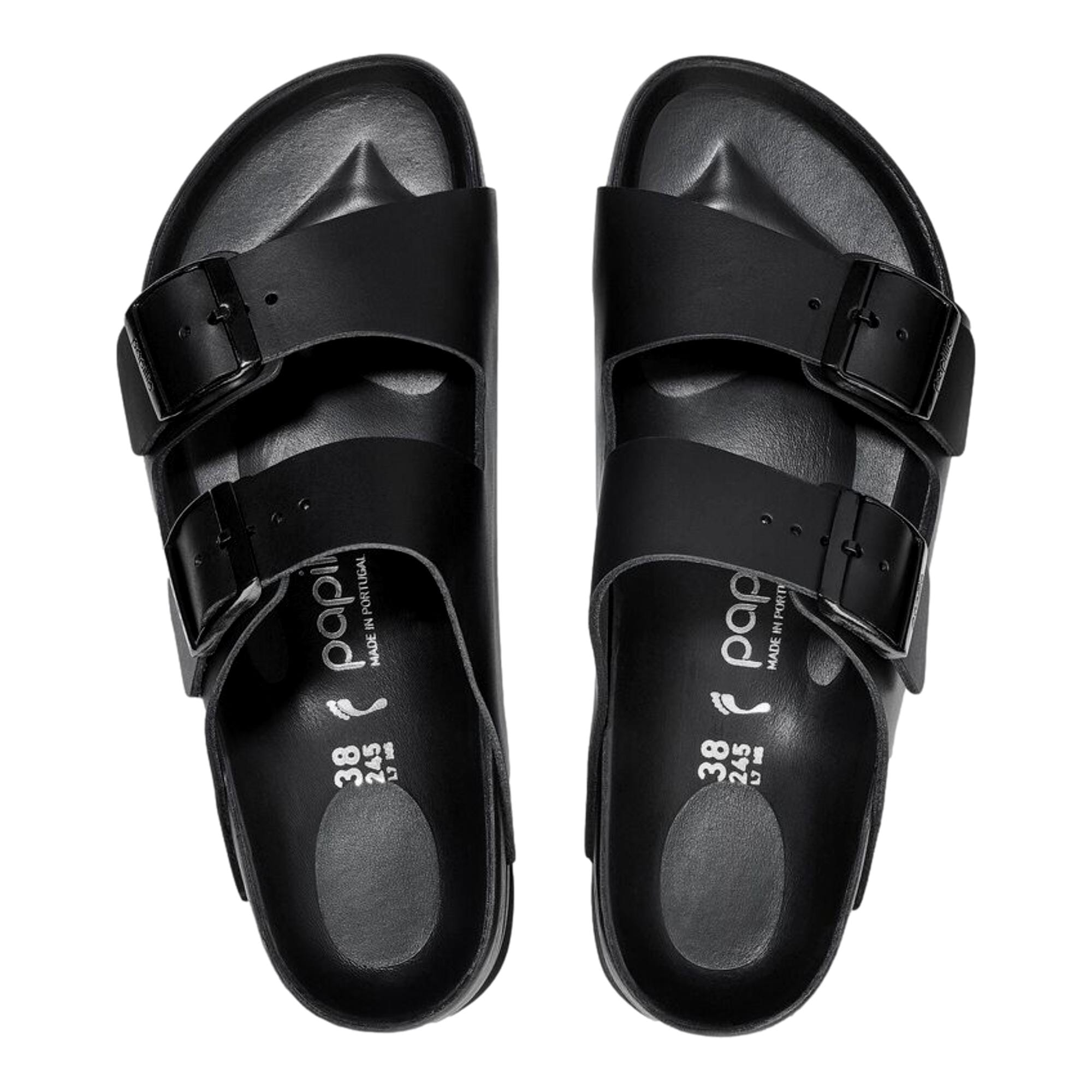 Women's Birkenstock Arizona Pap Flex Platform Black 1026918