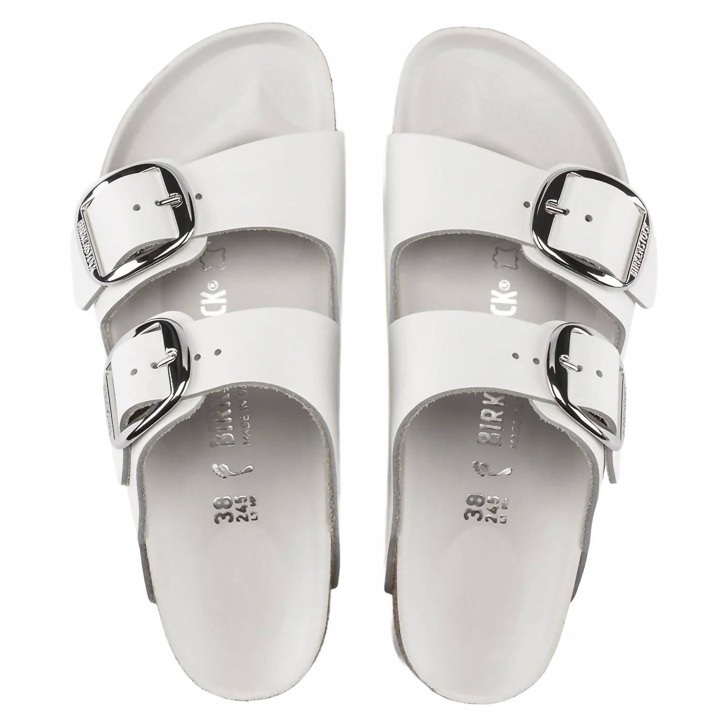Women's Arizona Big Buckle Sandal In White