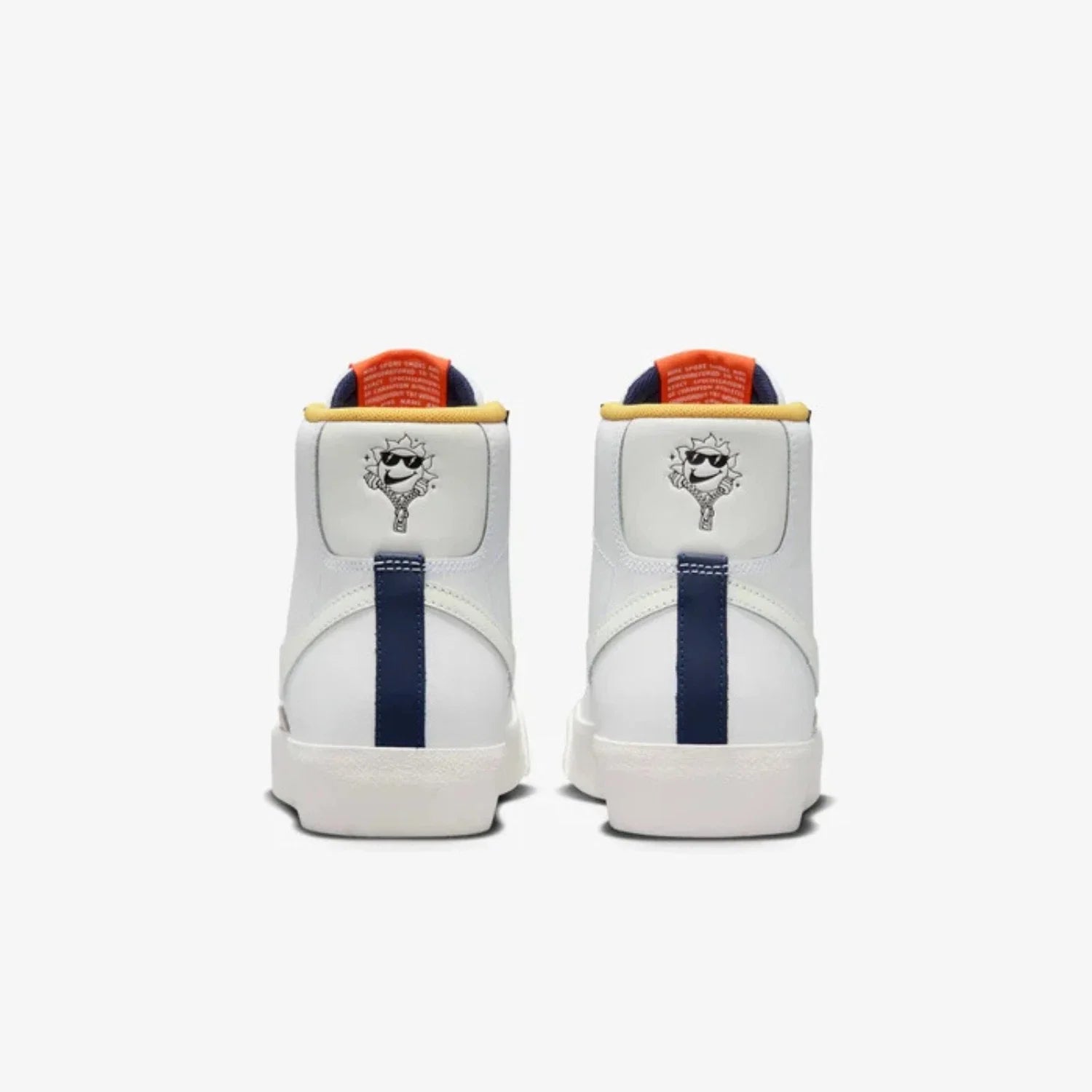 Youth Nike Blazer Mid ' FN9- White Leather Lifestyle Shoes RHS791