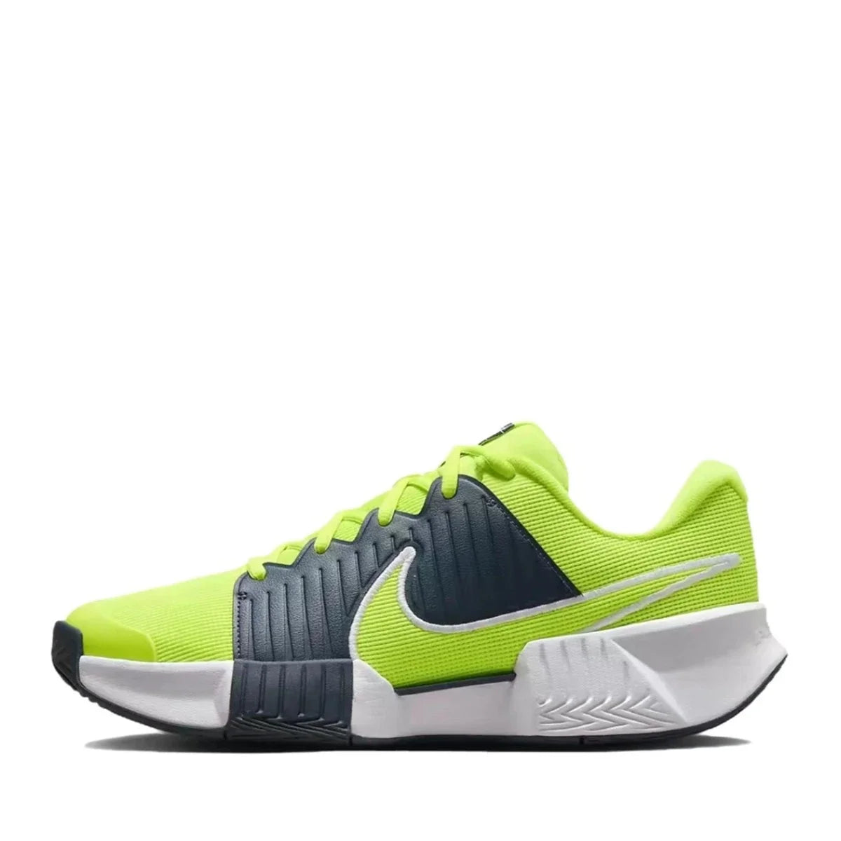 Men's Nike Zoom Challenge FQ4154-700 Volt Green Navy Pickleball Shoes RHS7417