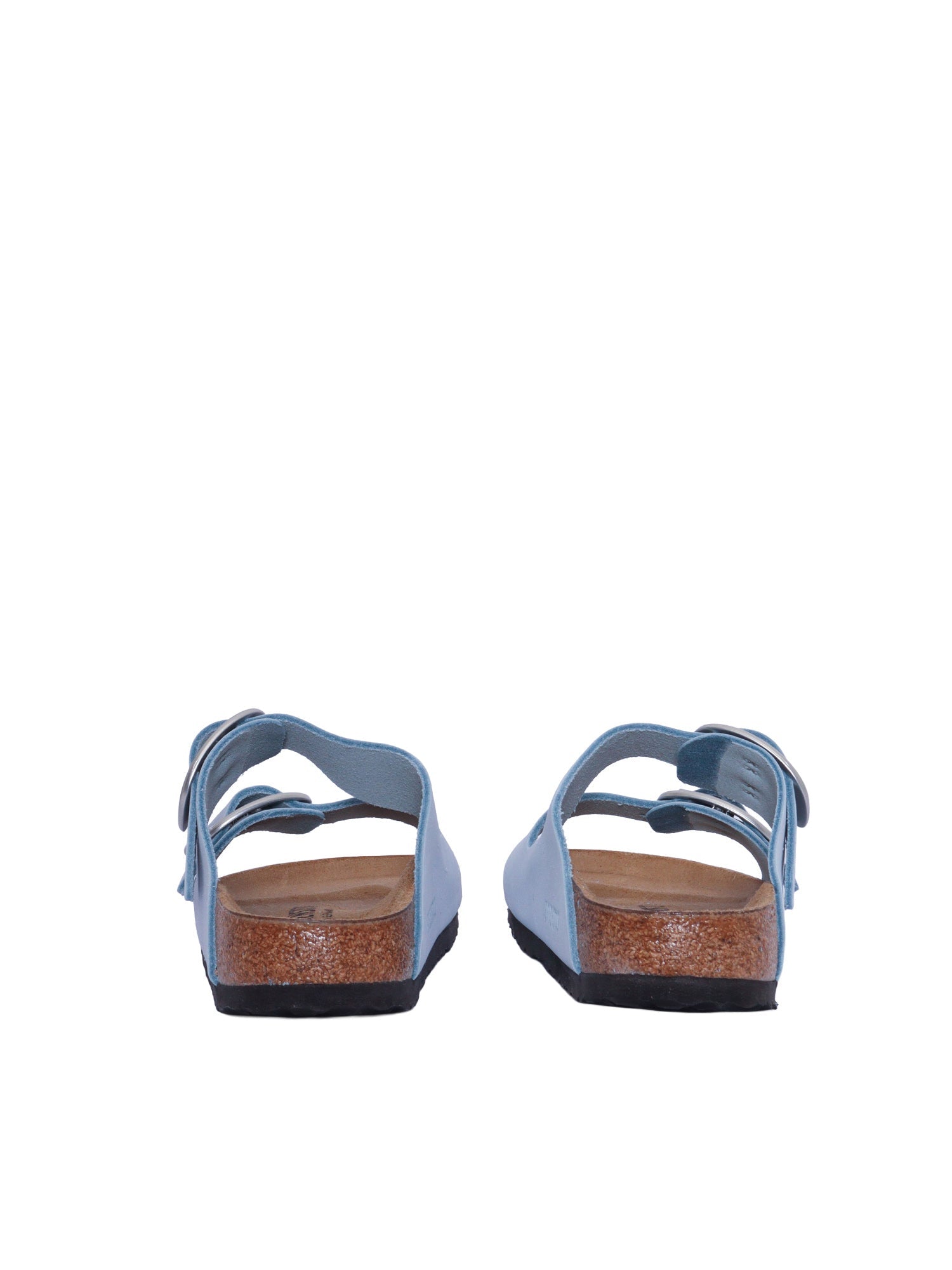 Blue Arizona Nubuck Leather Slide Sandal