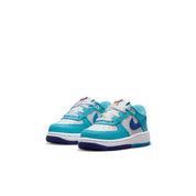 Youth Nike Force LV8 DX216- Sneakers White Blue Lifestyle Shoes HTAT31
