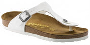 Birkenstock Women's Gizeh Birko-Flor - White