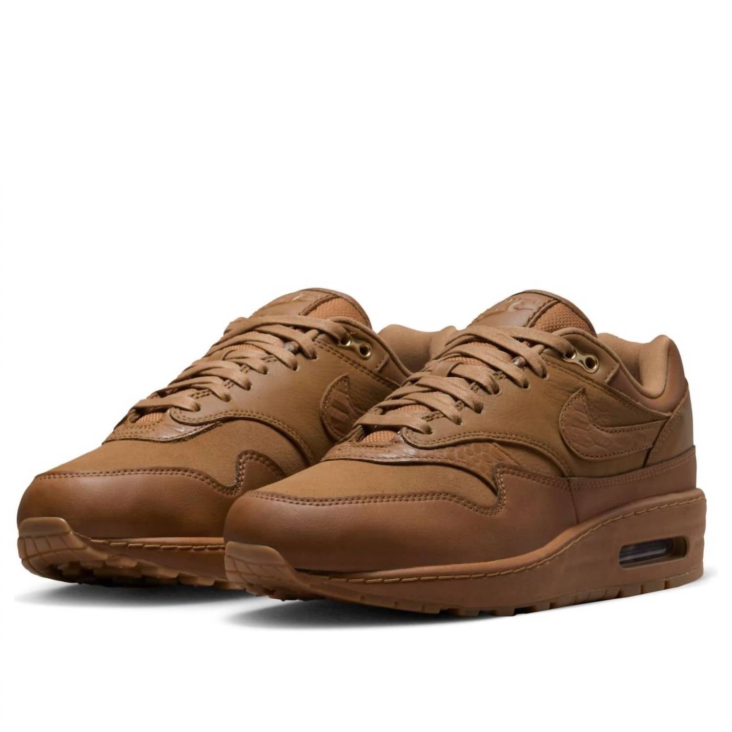 Women's Air Max 1 Luxe Ale Shoe In Brown