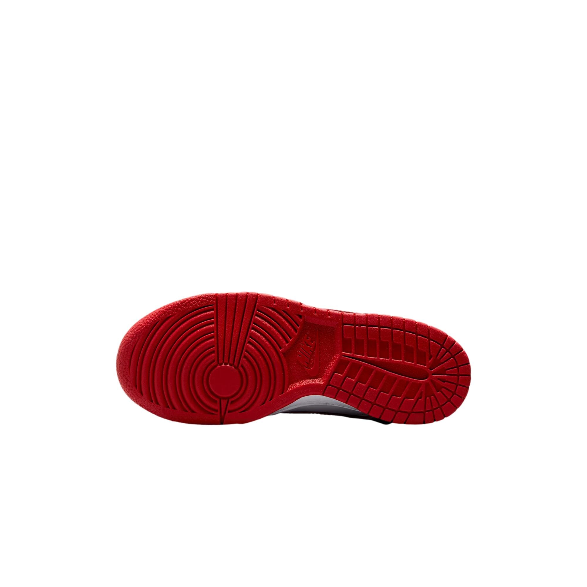 Grade-School Nike Dunk Low White/University Red FB9109-119