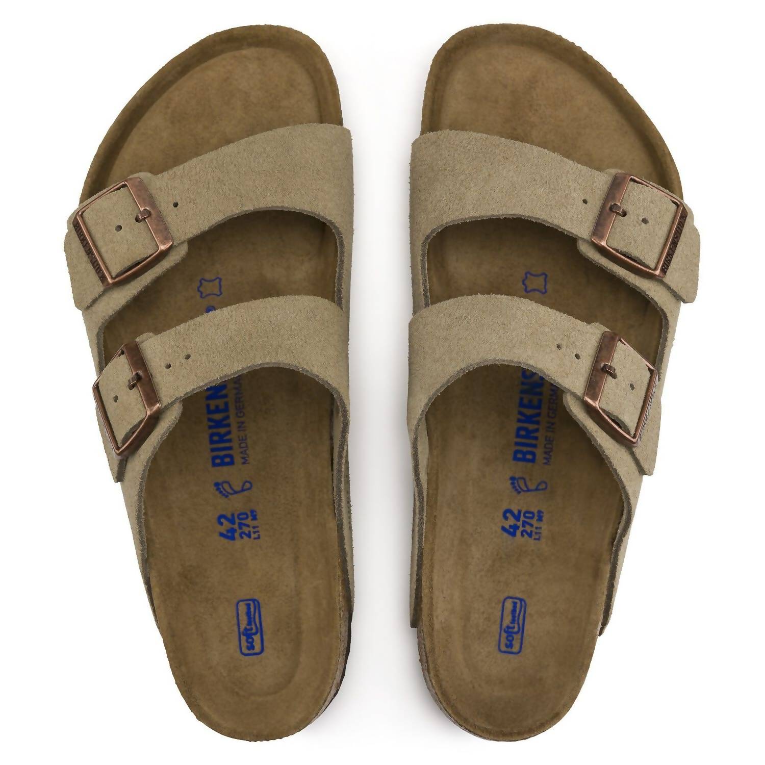 Men's Arizona Sandal In Taupe