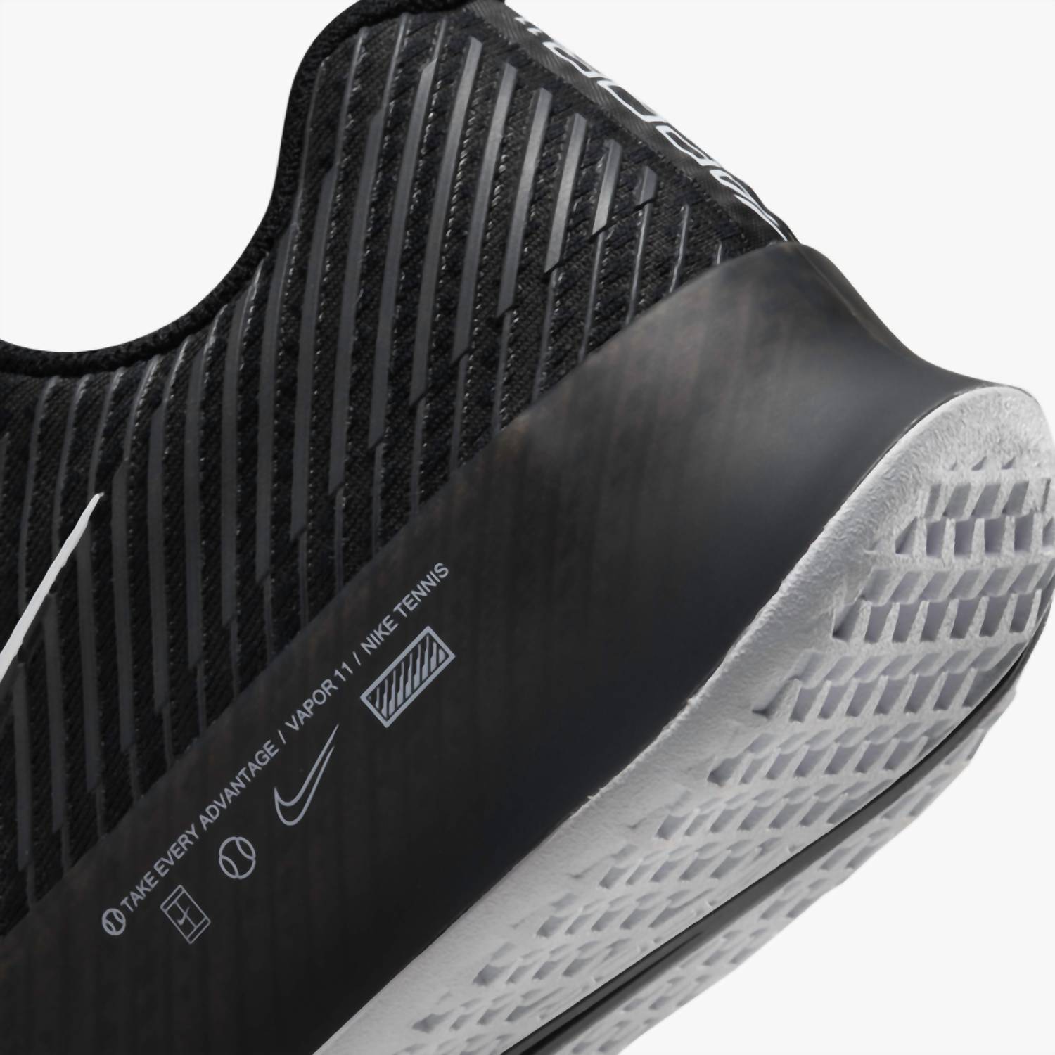 Women's Court Air Zoom Vapor 11 Shoes In Anthracite