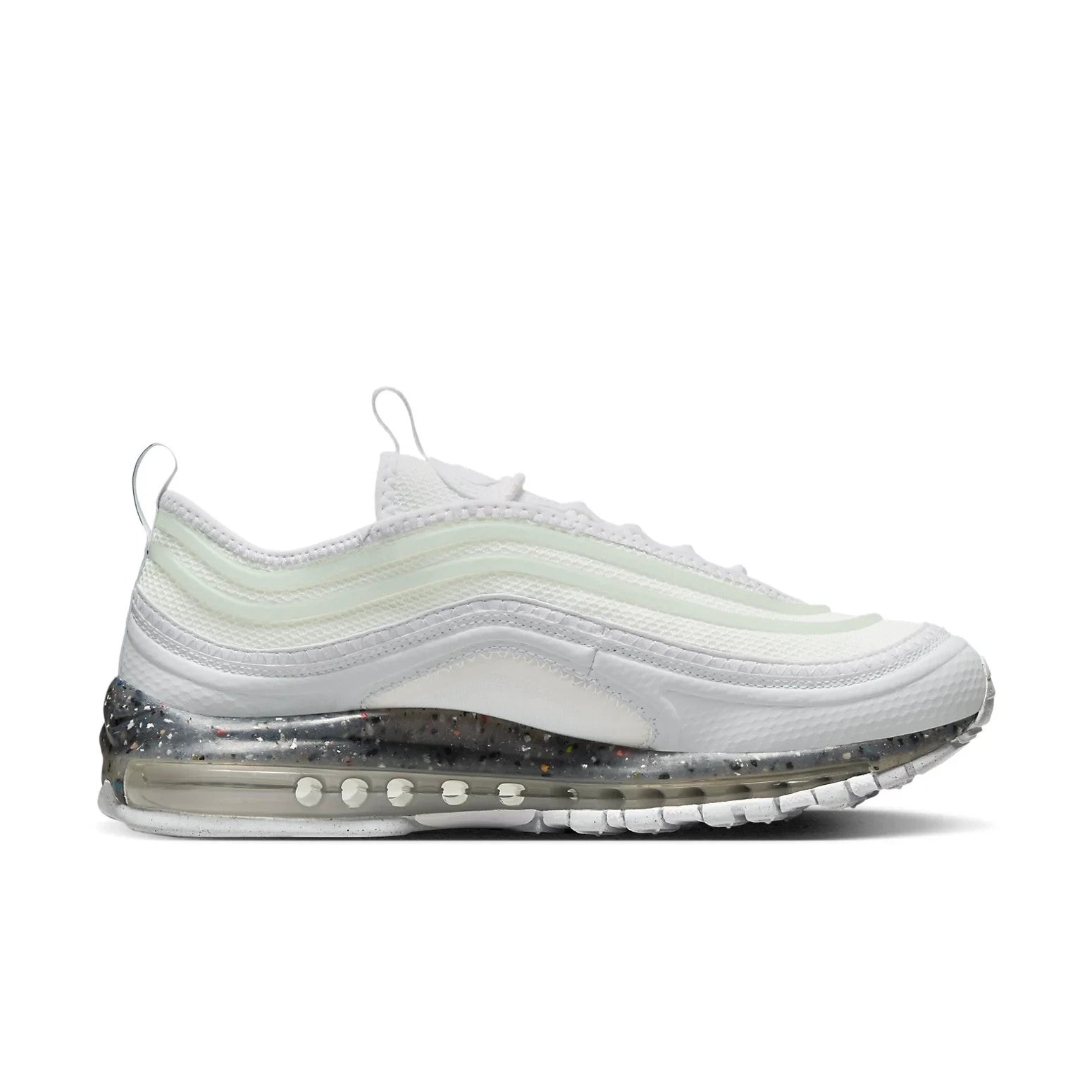 Men's Nike Air Max Terrascape 97 DQ3976-101 Sneaker Triple White Lifestyle Shoes
