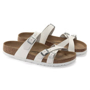 Women's Franca Leather Sandals In White