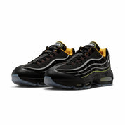 Men's Air Max 95 Big Bubble Sneakers In Black/white/gold