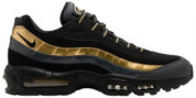Men's Air Max 95 Prm Shoe In Black-Metallic Gold