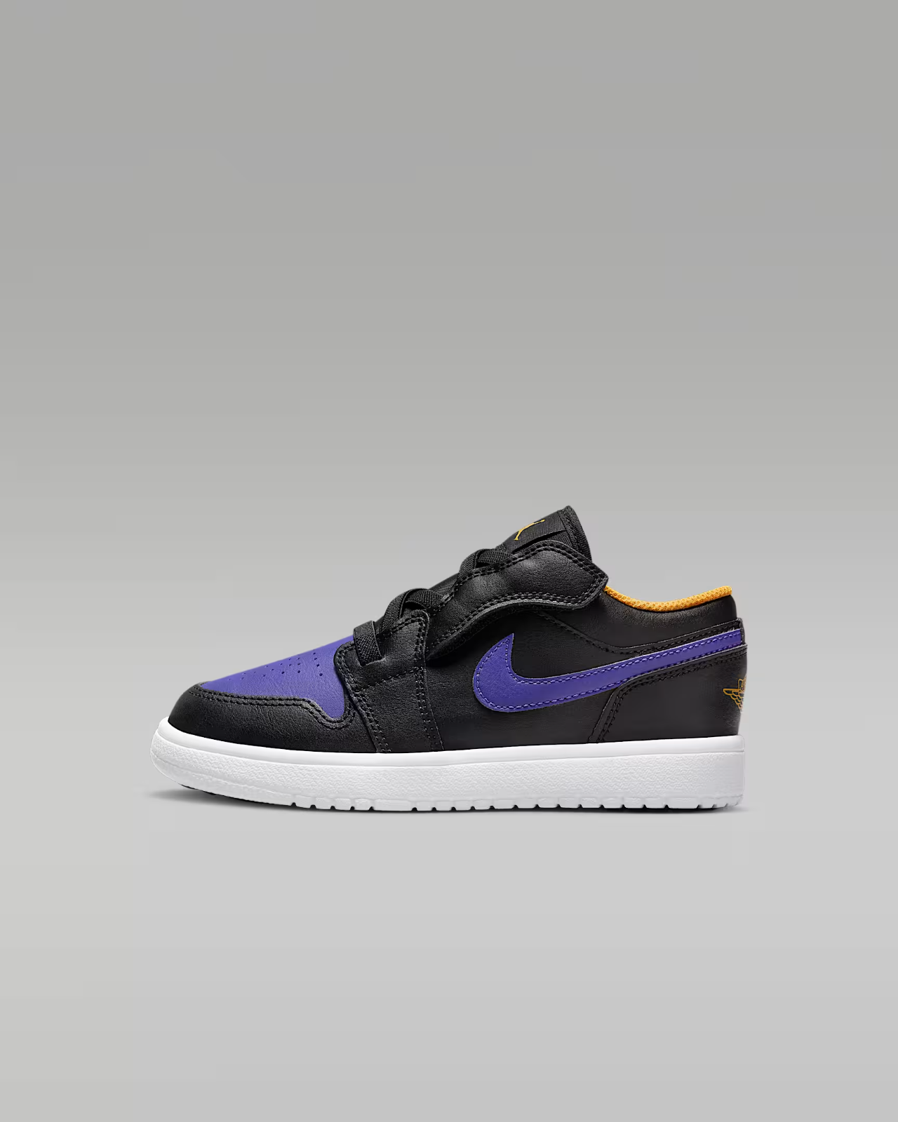 Nike Air Jordan 1 Low Alt BQ6066-075 Sneakers Kids Black Dark Concord Shoes