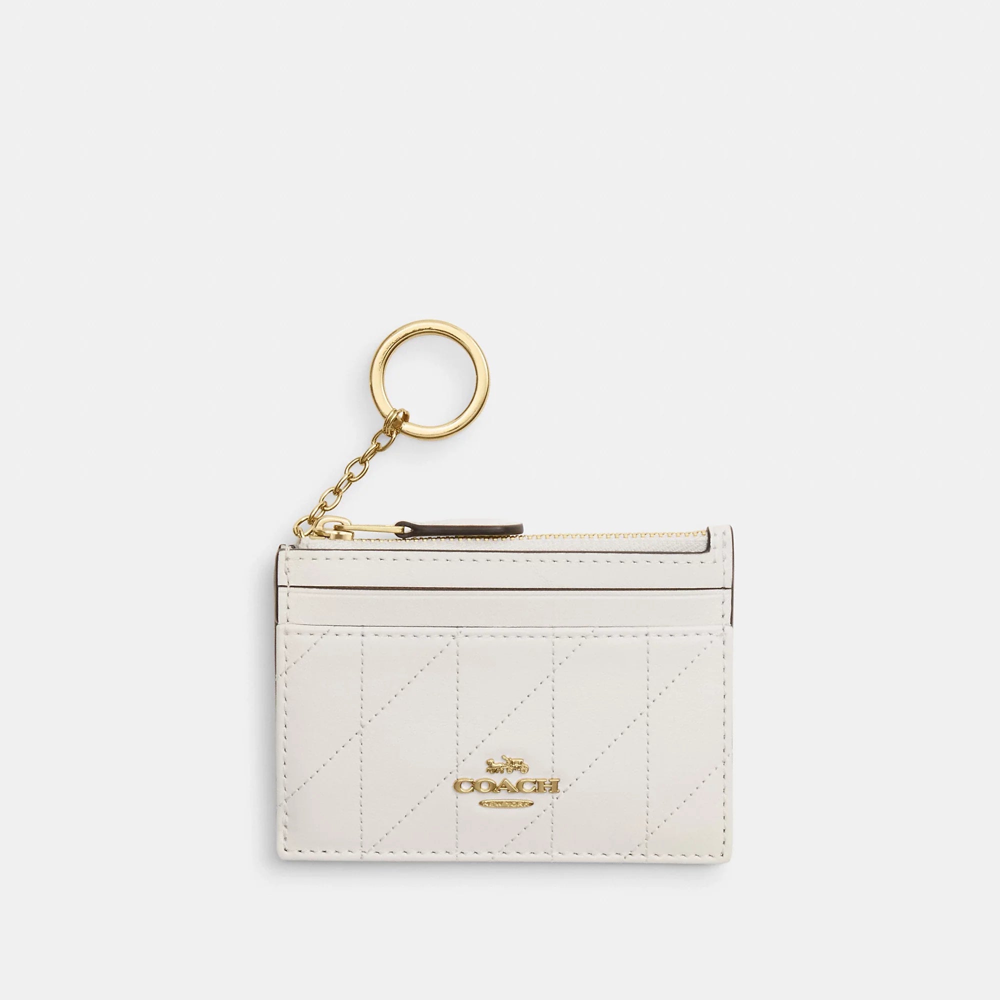 Coach Outlet Mini Skinny Id Case With Quilting