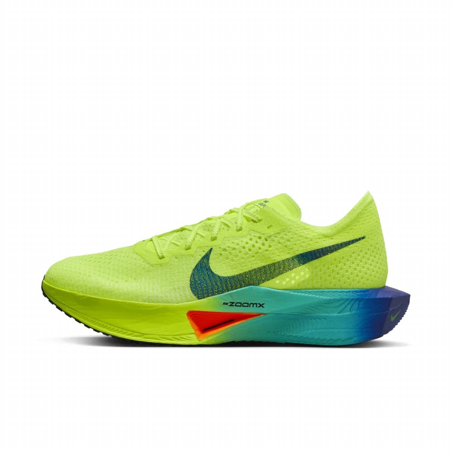 Men's Zoomx Vaporfly Next% 3 Running Shoes In Volt/black-Scream Green