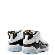 Toddler Nike Jordan 6 Rings White/Metallic Gold-Black-Ice CW6997-100