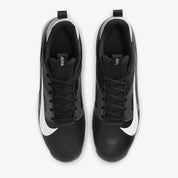 Nike Alpha Menace 4 Shark FN0028-001 Men Black White Football Cleats RHS7774