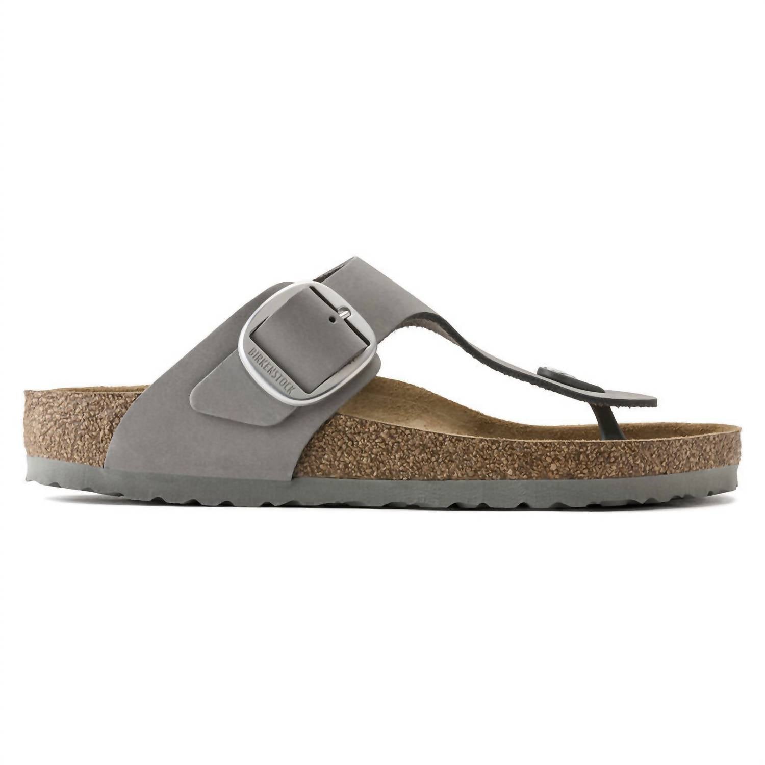 Women's Gizeh Big Buckle Sandal In Dove Gray