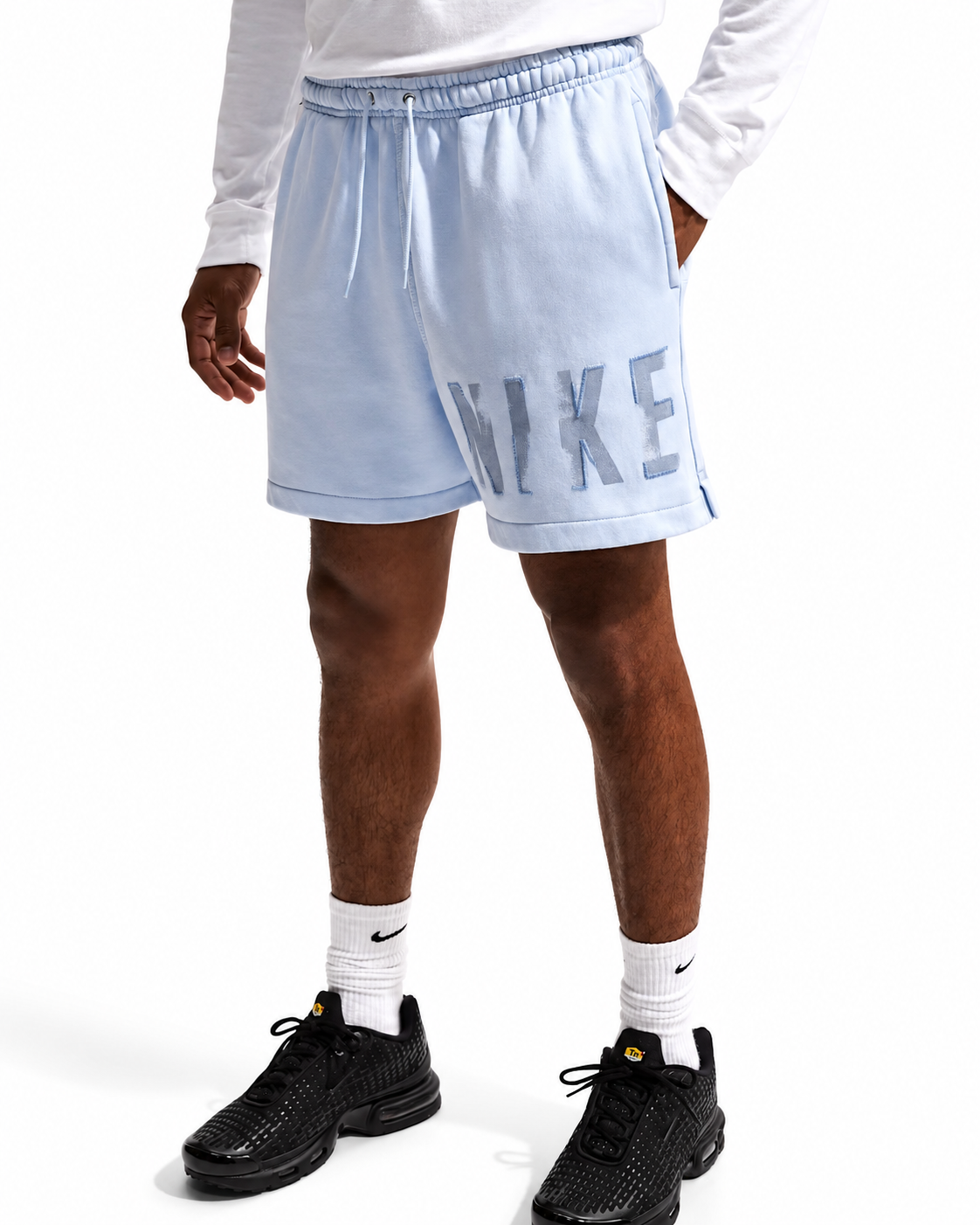 Men's Nike Sportswear Club Fleece Shorts Hydrogen Blue IR4603-407
