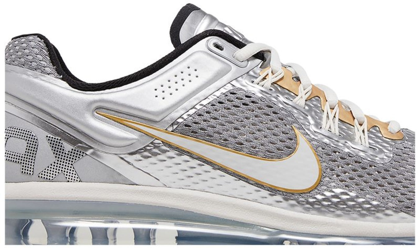 Nike Air Max 2013 Metallic Silver Gold