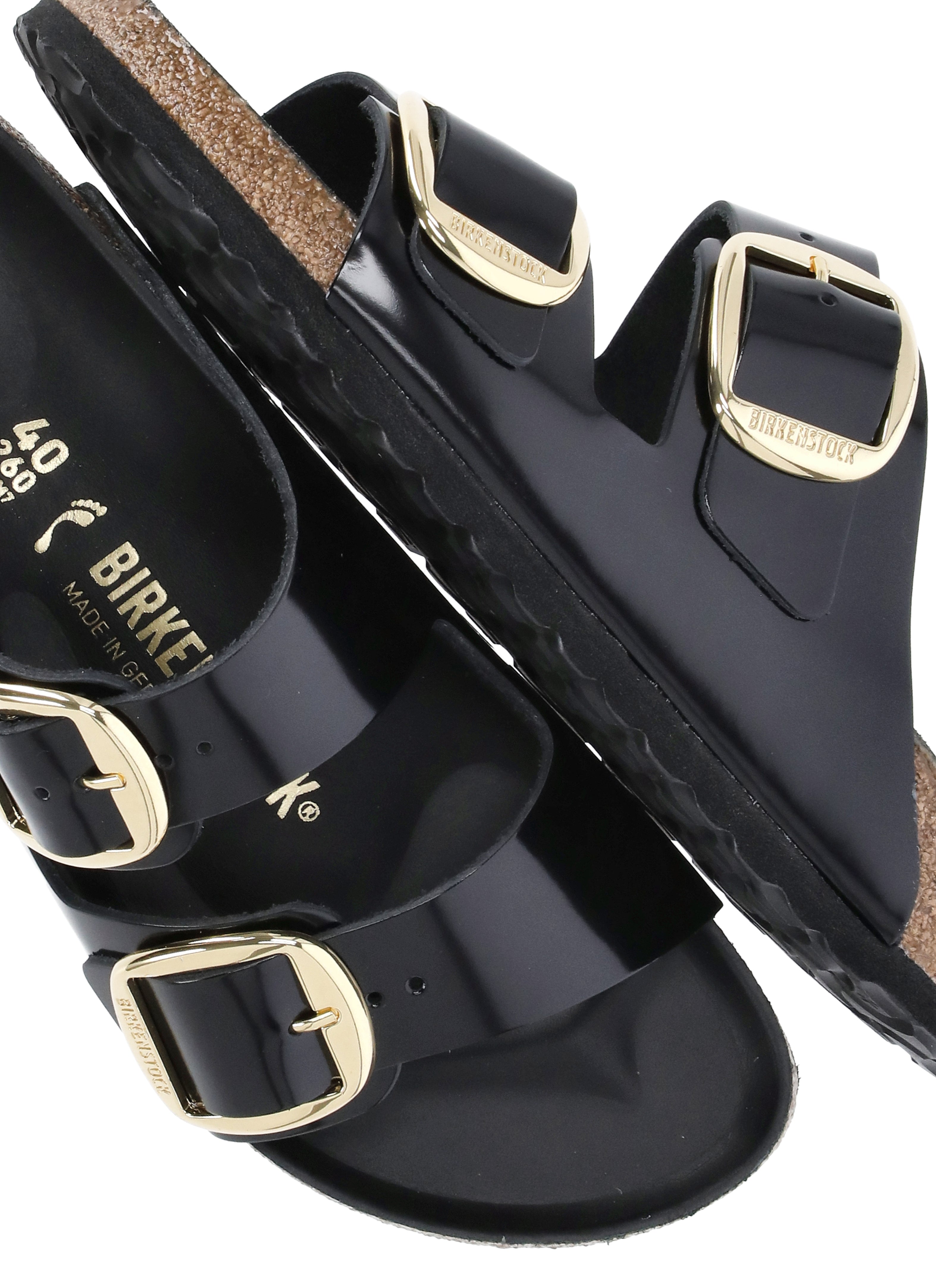 Black Arizona Big Buckle Slides