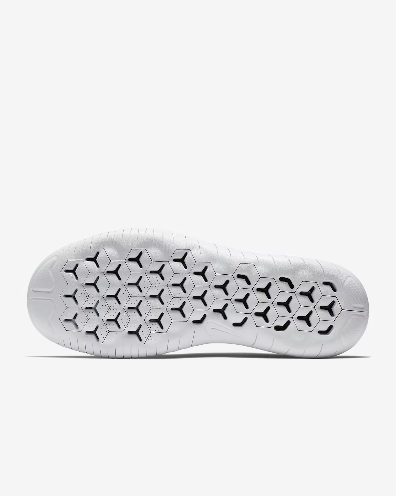Men's Nike Free Run Flyknit 2018 942838-101 Gray Road Running Shoes HAM452