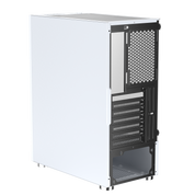 1st Player DK-3 ATX/Micro ATX Tempered Glass PC Computer Case (White)