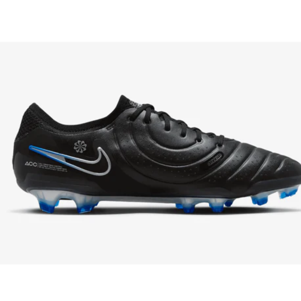 Men's Nike Tiempo Legend 10 Elite DV4328-040 4 Black Leather Soccer Cleats TF2753