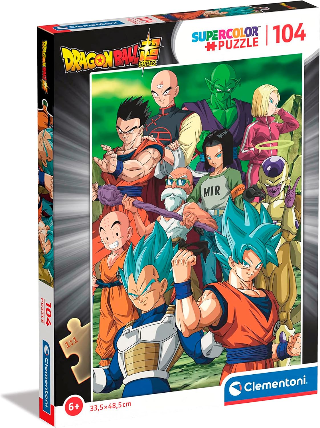 104pc Super Dragonball Super Color Puzzle #1