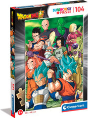 104pc Super Dragonball Super Color Puzzle #1