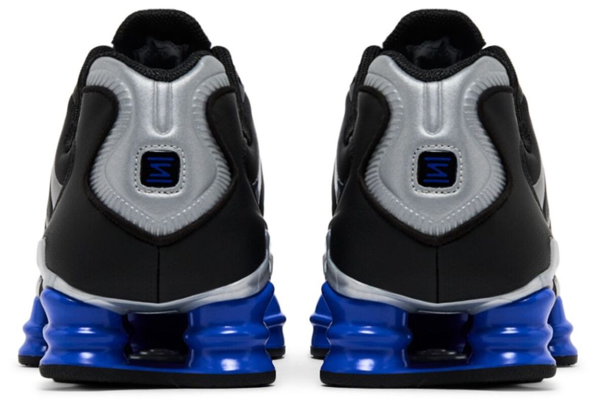 Nike Shox TL Black Racer Blue Metallic Silver