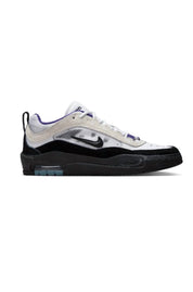 Men's Air Max Ishod Shoes In White/ Black/ Court Purple